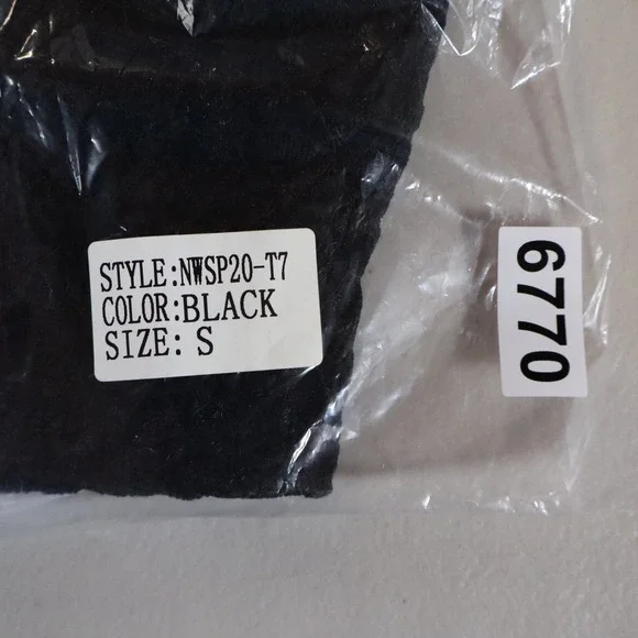 naked wardrobe Black Lace Bustier Crop Top - Picture 7 of 7